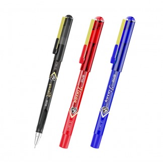 亮金透明色金夹0.5全针管配RS06芯拔帽中性笔