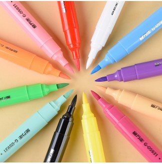 人体彩绘软头12色套装彩绘笔