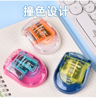 三孔大口径粗细木杆铅笔卷笔刀